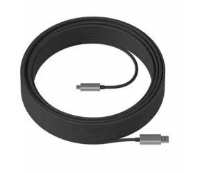 Logitech Strong USB-Kabel USB-A-auf-USB-C 25 m schwarz