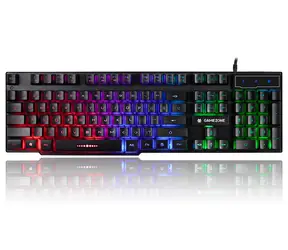 Tracer GAMEZONE LoCCar schwarz / Tastatur / LED-Hintergrundbeleuchtung / USB / US-Layout/ 1,3 m