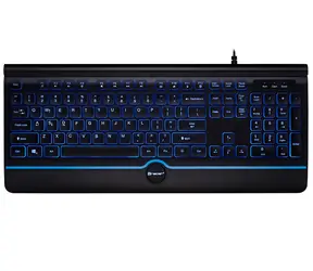 Tracer OFIS PRO USB schwarz / Tastatur / USB / US-Version / Hintergrundbeleuchtung / 1,5 m