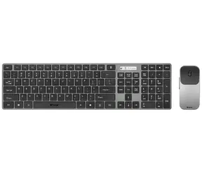 Tracer SET TRAKLA46773 RF Nano schwarz / Set kabellose Tastatur + optische Maus / 2,4 GHz / USB-Empfänger / US-Layout