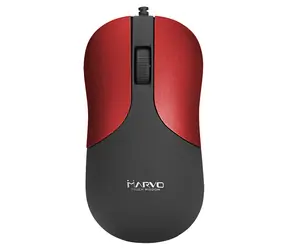 Marvo DMS002RD rot / optische Maus / 1200 DPI / 1,4 m