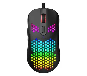 Marvo G925 schwarz / optische Gaming-Maus / 12000 DPI / RGB / USB / 1,8 m