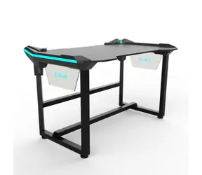 E-BLUE EGT536BK schwarz / Spieltisch / 136,5 x 81 x 80,3 cm / Hintergrundbeleuchtung