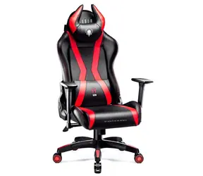Diablo X-Horn 2.0 Normal schwarz-rot / Gamingstuhl / verstellbar / Kunstleder / Rollen / Belastbarkeit 160