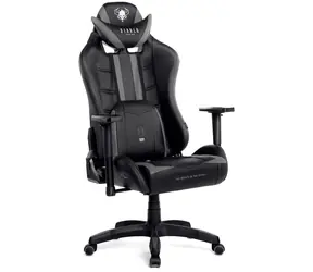 Diablo X-Ray Normal schwarz / Gamingstuhl / verstellbar / Kunstleder / Rollen / Belastbarkeit 150 kg