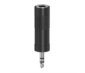 HAMA Reduzierbuchse 6,3 mm auf 3,5 mm Stecker / Stereo