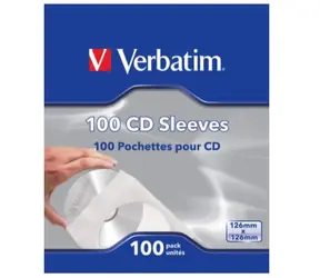 Verbatim -Papierhüllen für CDs / 100 Stk