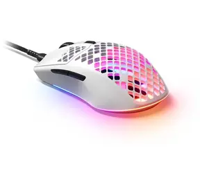 SteelSeries Aerox 3 Schneeweiß / Gaming-Maus / optisch / 8500DPI / USB-A / 1,8 m / 6 Tasten