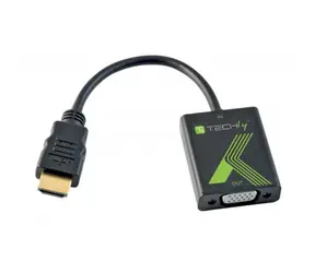 Techly IDATA-HDMI-VGA2 Reduktion VGA F - HDMI M 