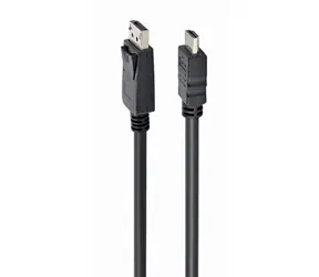 Gembird CC-DP-HDMI-5M Kabel HDMI (M) - DisplayPort (M) 5 m