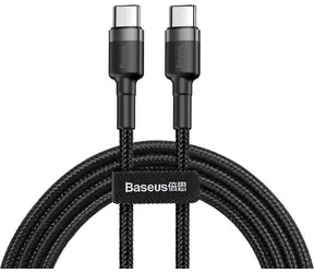 Baseus CATKLF-HG1 Kabel USB-C auf USB-C schwarz-grau / 2 m