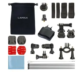 Lamax Zubehörset für Actionkameras L - 15 Stk. / Zubehörset für Actionkameras L / 15 Stk