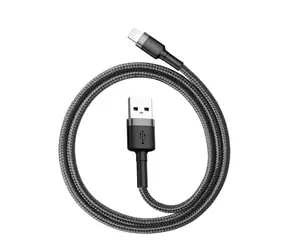 Baseus CALKLF-AG1 Cafule grau-schwarz / Kabel USB-A auf Lightning / 0,5m