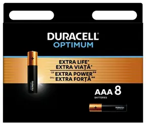 Duracell - Optimum Alkalibatterie Micropencil AAA 8 Stk