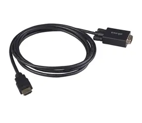 Akasa AK-CBHD26-20BK / HDMI-zu-VGA-Kabel / FullHD / 60Hz / 2m