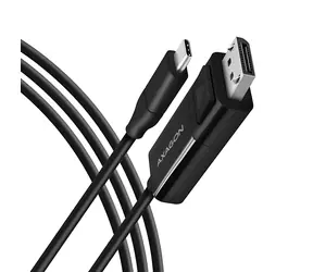 Axagon RVC-DPC, USB-C -> DisplayPort-Reduzierer / Kabel 1,8 m, 4K/60 Hz