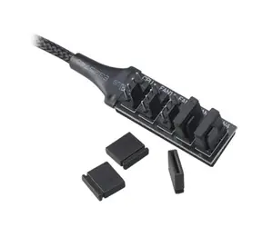 Akasa AK-FLEXA FP5H PWM / 5-Lüfter-PWM-Splitter-Hub / 30 cm 