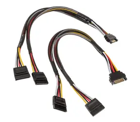 Akasa AK-CBPW05-KT02 SATA Tree-Y-Kabel 30 cm / 2 Stk