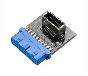 Akasa AK-CBUB51-BK Adapter / USB 3.0 auf USB 3.1 / 20-polig