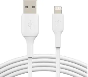 Belkin CAA001bt0MWH Kabel USB-A zu Beleuchtung weiß / 15 cm 
