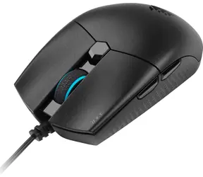 Corsair Qatar PRO schwarz / Optische Gaming-Maus / 12400 DPI / 6 Tasten / RGB-LED-Hintergrundbeleuchtung / USB