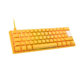 Ducky One 3 Yellow Mini MX-Silent-Red gelb / Gaming-Tastatur / Hintergrundbeleuchtung / mechanisch / kabelgebunden (USB) / DE