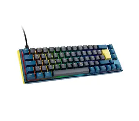 Ducky One 3 Daybreak SF MX-Clear Blue / Gaming-Tastatur / Hintergrundbeleuchtung / Mechanisch / Kabelgebunden (USB) / DE