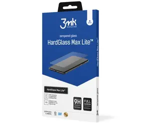 3mk HardGlass Max Lite Panzerglas für Motorola Moto G60 & Moto G60s, schwarz