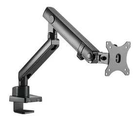 Icy Box IB-MS313-T Federtischhalterung für Monitore bis 32 Zoll / VESA-Standards 75x75 & 100x100 / Tragfähigkeit: 8kg