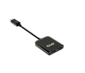 Club3D CSV-7200H MST Dockingstation DisplayPort 1.4 auf 2x HDMI M/F schwarz / 4K 60Hz 