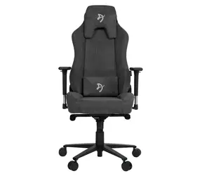 Arozzi VERNEZZA Soft Fabric dunkelgrau / Gamingstuhl / Stoff / Belastbar bis 145 kg / Sitzhöhe: 48-57 cm