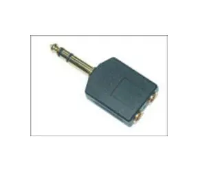 MicroConnect Kopfhörer-Splitter 6,35 mm Stereo-Klinke - 2 x 3,5 mm Stereo-Klinke