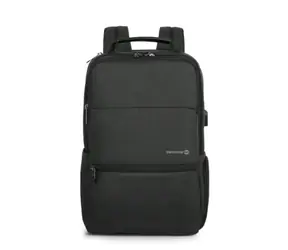 Swissten GUIDE 15,6" schwarz / Laptop-Rucksack 15,6" / 19 L / USB-Ausgang