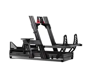 Next Level Racing F-GT ELITE Aluminium - Front- und Seitenmontage / Renncockpit für F1 & GT & Hybrid / max. 150 kg 
