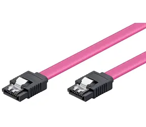 MicroConnect Anschlusskabel SATA 7pin - SATA 7pin 0,3m lila / SATA I 