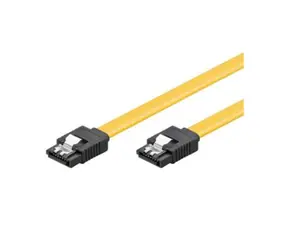 MicroConnect Anschlusskabel SATA 7pin - SATA 7pin 0,5m gelb / SATA III