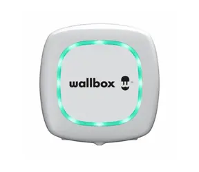 Wallbox Pulsar PLUS + Kabel 5 m weiß / Ladegerät für Elektroautos / OCCP Typ 2 Steckdose / 22kW / weiß
