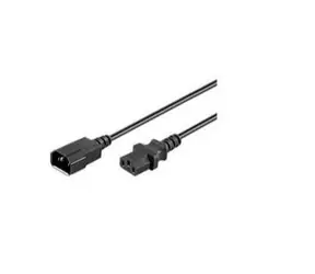 MicroConnect Netzkabel C13 - C14 0,6m schwarz
