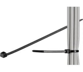 MicroConnect Kabelbinder 203 x 2,5 mm schwarz / 100 Stück