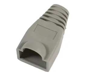 MicroConnect RJ45-Steckerabdeckung grau / 50 Stück