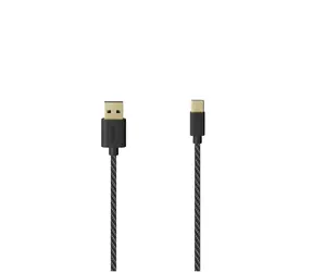 HAMA Datenkabel USB auf USB-C Schwarz / 1,5m