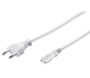 MicroConnect Netzkabel EU C - C7 10m weiß