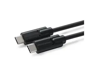 MicroConnect -Kabel USB3.2 C (M) - USB3.2 C (M) Gen2x2 1m schwarz / 20000Mbit/s