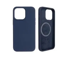 FIXED MagFlow Back Cover mit MagSafe-Unterstützung für Apple iPhone 14 Pro Max Blau