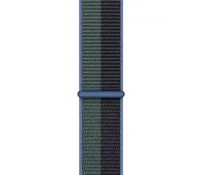 Apple Watch 41 mm, dunkle Tinte/Eukalyptusgrün / Slip-on-Sportarmband