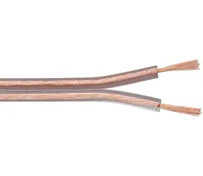 MicroConnect Lautsprecherkabel 2 x 1,5 mm, 100 m, transparent
