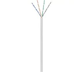 MicroConnect CAT5e U/UTP CCA 305m grau / verseilt / PVC