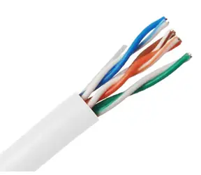 MicroConnect CAT5e U/UTP 305m weiß / SOLID / PVC