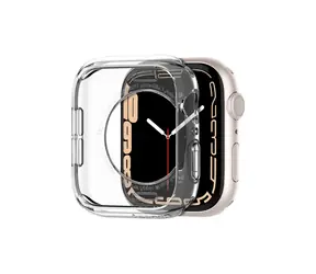 Spigen Liquid Crystal-Abdeckung für Apple Watch Series 45 mm und 44 mm, klar