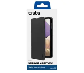 SBS Book Wallet Lite Hülle für Samsung Galaxy A13 5G schwarz